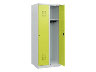 schoollocker,HxBxD 1530x600x500mm,2vak,vak B 300mm,cil.-slot - 1