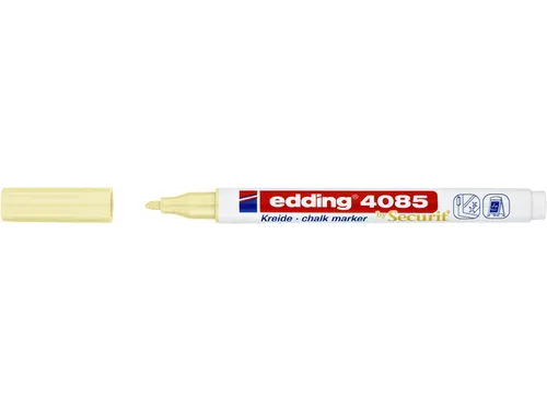 Krijtstift edding by Securit 4085 rond 1-2mm pastel geel