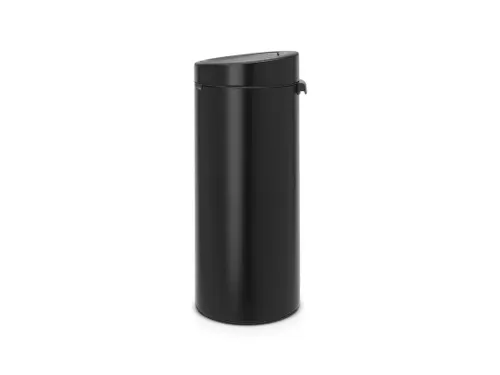 Touch bin New Prullenbak 30 Liter Mat Zwart