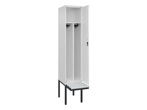 locker voor scheiding van kleding,HxBxD 2120x400x815mm,1vak