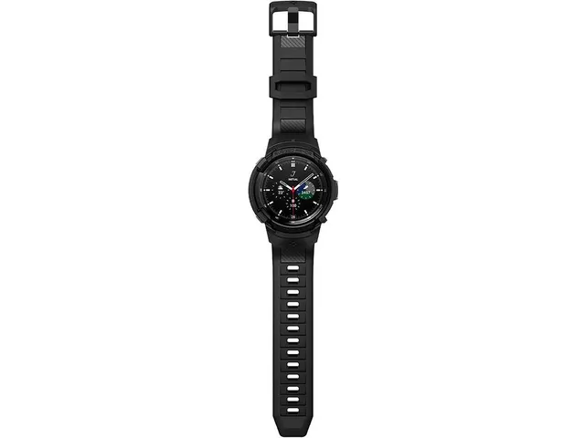 Spigen Band + Case Galaxy Watch 4 Classic 46mm Rugged Armor Pro zwart