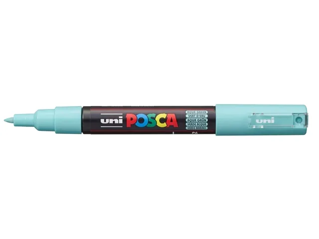 Verfstift Posca PC1MC Extra Fijne punt 0,7-1,0mm Zeegroen