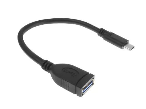 Kabel ACT USB 3.0 OTG USB-C male naar USB-A female