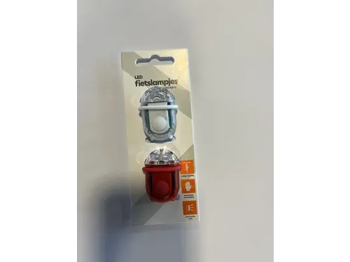 Fietslampje voor en achter