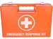 Malette premiers secours Carpoint 166 pièces orange