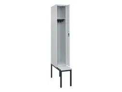 locker met bank,HxBxD 2120x300x815mm,1vak,vak B 300mm,cilinderslot