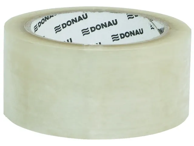 Donau Solvent verpakkingstape PP 48mmx60m 42 micron transparant