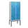 dubbeldekse locker,HxBxD 1950x800x500mm,2x2vak.,vak B 400mm