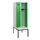 locker met bank,HxBxD 1950x600x815mm,2vak,vak B 300mm,cilinderslot