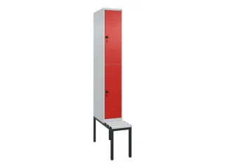 Dubbeldekse dekenkist,HxBxD 2120x300x815mm,1x2vak.,vak B 300mm - 1