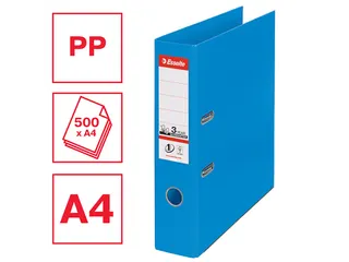Ordner Esselte Vivida A4 75mm PP blauw - 2