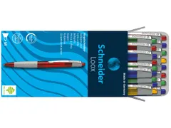 Balpen Schneider Loox softgrip assorti kleuren