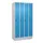 locker,HxBxD 1950x1000x500mm,4vak,vak B 250mm,draaigrendel,sokkel