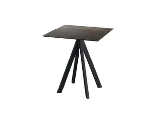 bistrotafel,HxBxD 730x700x700mm,rechthoekig,4voeten zwart - 1