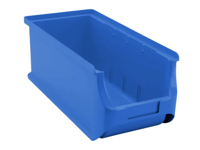 bac à bec,HxlxP 125x150x320mm,PP,bleu