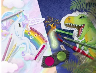 Kleurpotlood Faber-Castell Grip Dino 18 colour grip + 6 metallic grip - 4