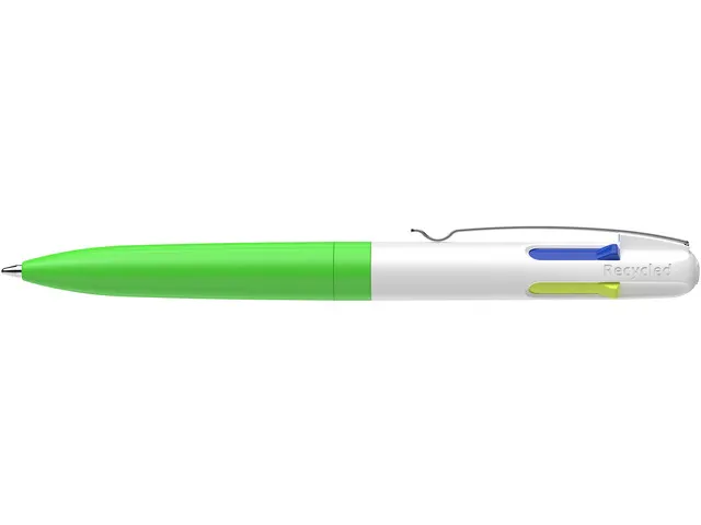 Balpen Schneider Take 4 Neon groen/wit