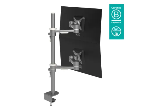 Monitorarm Dubbel Verticaal Viewmate Style 682 2 Schermen