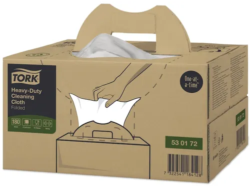 Tork 530172 Heavy Duty Reinigingsdoek 1-Laags Wit