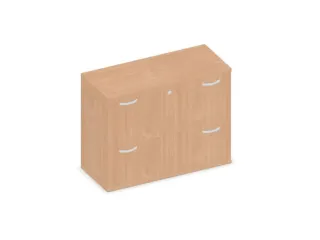 hangmappenkast 770x1000x430mm 2hangmappenframes Beuken - 1