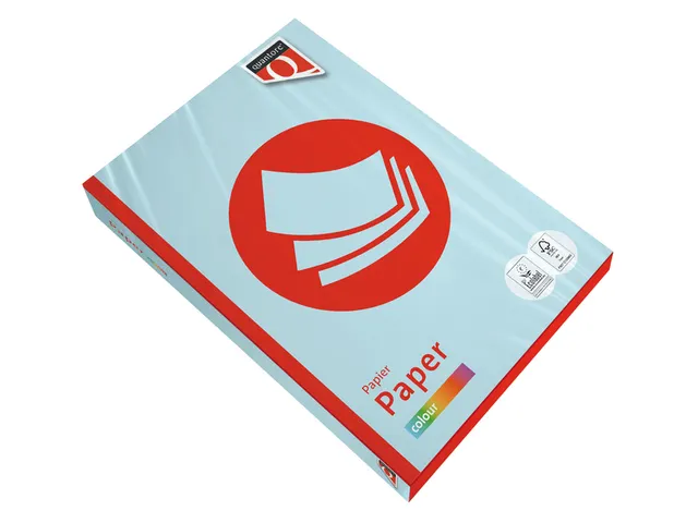 Kopieerpapier Quantore Colour A4 120 Gram Lichtblauw 250vel
