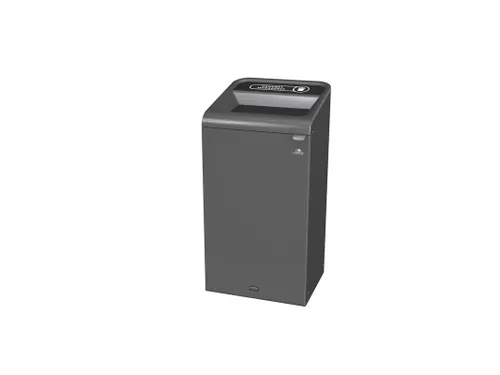 Configure Recyclingstation Ordures Menageres 87 Liter Antraciet Zwart