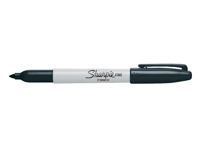Viltstift Sharpie Fijne punt rond 0.9mm Zwart
