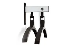 Pro-line Wandgarderobe 2 Hangers zwart grijs