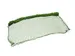 afdeknet,LxB 4000x3000mm,MW 45x45mm,bevestiging met elastiek,PP,groen