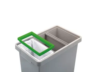 Polymax Afvalscheidingsbak 40 Liter Grijs Groen Geel Blauw - 5