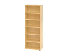 kantoorstelling,HxBxD 2156x800x400mm,5xhouten vloer,6ordnerhoogtes
