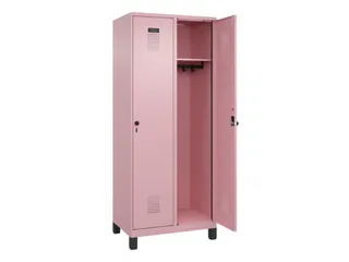 locker,HxBxD 1950x800x500mm,2vak,vak B 400mm,draaigrendel,voeten - 2