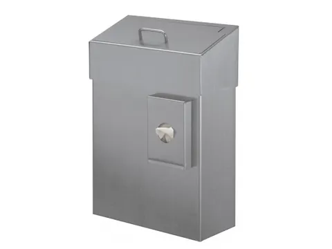 Hygiënebak 10 Liter Rvs Met Zakjeshouder