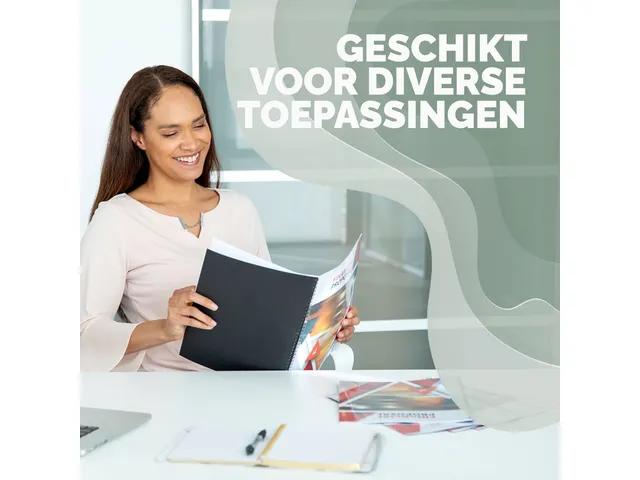 Voorblad Fellowes A4 PET 200 micron recycled transparant