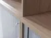 armoire à portes vitrées,HxlxP 1155x800x445mm,MP-gris clair