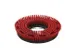 Schijfborstel,v. schrobzuigmachine,middel,Ø 330mm,rood