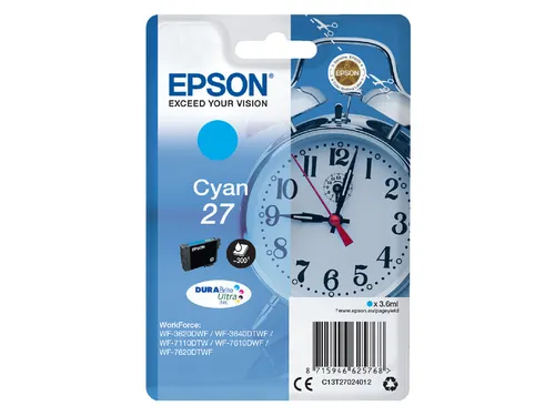 Inktcartridge Epson 27 T2702 Blauw C13T27024012