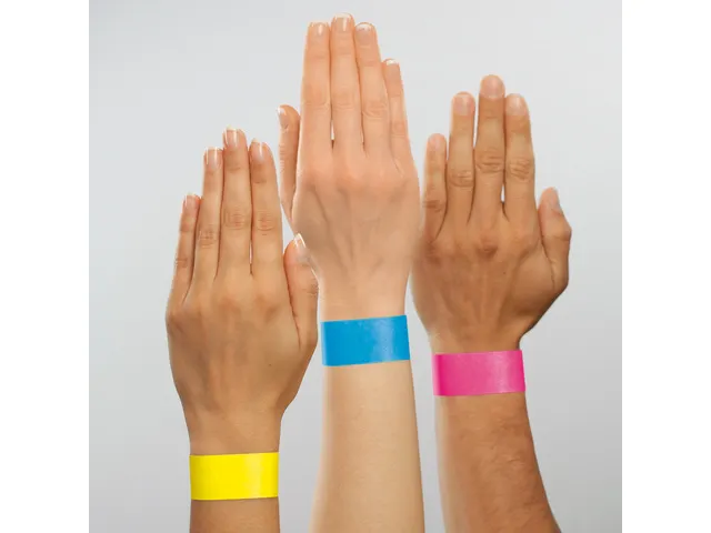 Evenementenbandjes Sigel Blauw