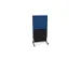 scheidingswand,HxB 1545x800mm,CC-zwart,BN6016-blauw