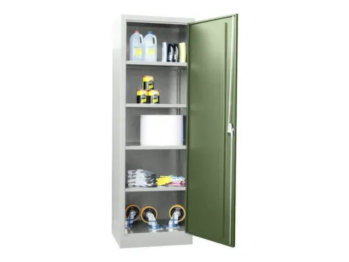 universele kast,HxBxD 1950x640x500mm,RAL7035,front RAL6011
