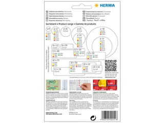 HERMA 2451 Universele etiketten 25x40mm Geel 512 stuks - 2