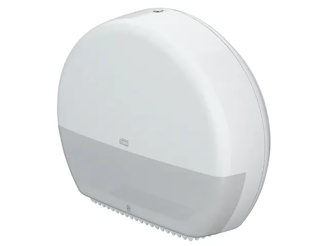 Tork 554000 T1 Jumbo Toiletpapier Dispenser Elevation Wit