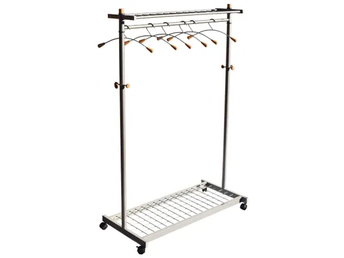 Mobiel Kledingrek Inclusief 6 Hangers