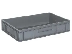 Euronorm Stapelkrat Hxlxb 120x600x400mm 23liter Grijs