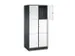 armoire multicases grand volume,HxlxP 1950x820x600mm,2x3compartiments