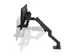 HX Desk Dual Monitorarm 2 Schermen Mat Zwart