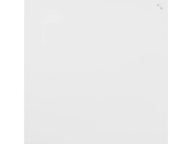 Glasmagneetbord Naga 100x100cm Pure White