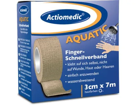 Snelverband Waterafstotend Elastisch Lxb 7mx30mm Huidkleurig