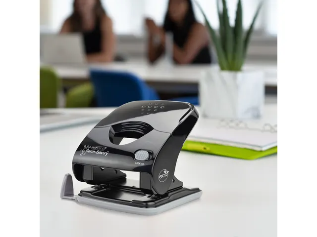 Perforator Rapesco Germ-Savvy Less Effort Eco X5-40ps antibacterieel 2