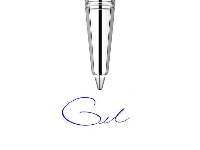 Gelschrijvervulling Parker Quink medium blauw blister à 1 stuk